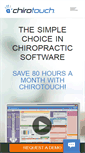 Mobile Screenshot of chirotouch.com